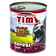 TIM konzerva 800g hovädzia